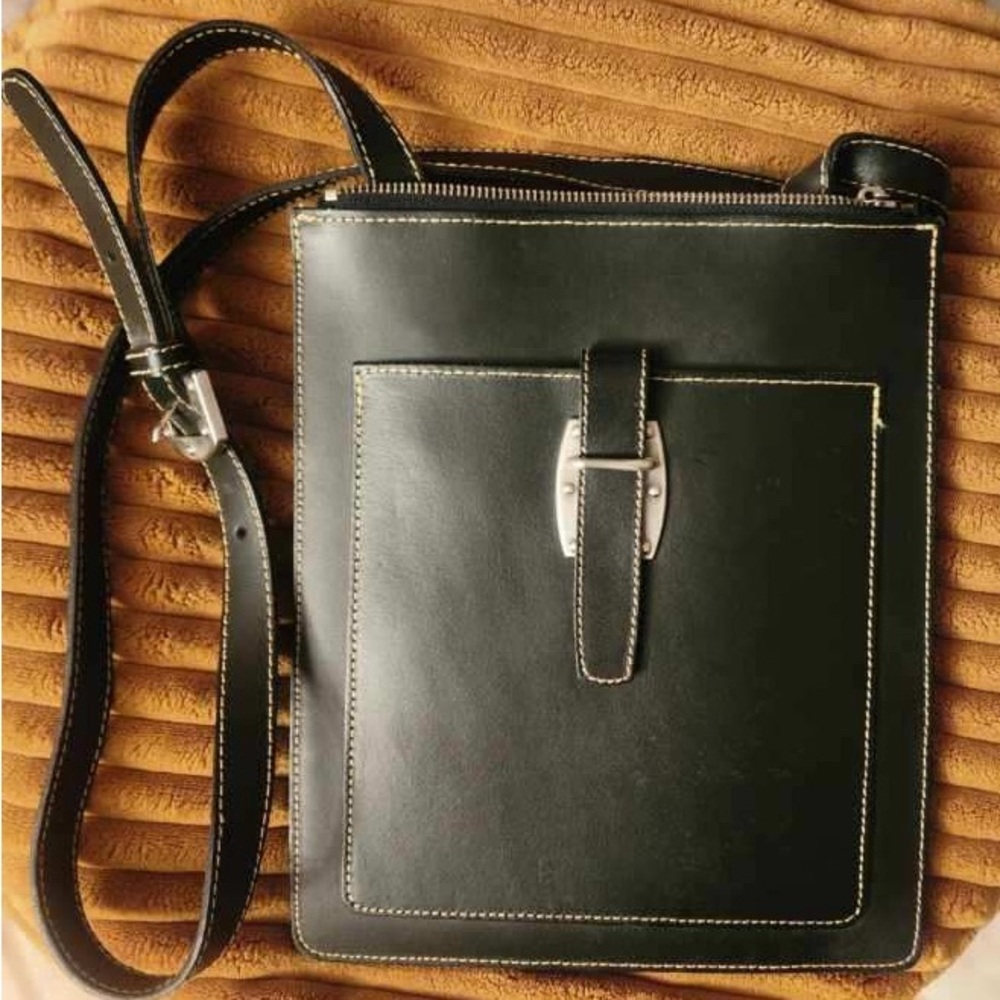 Francesco Baisia Leather used Crossbody $50